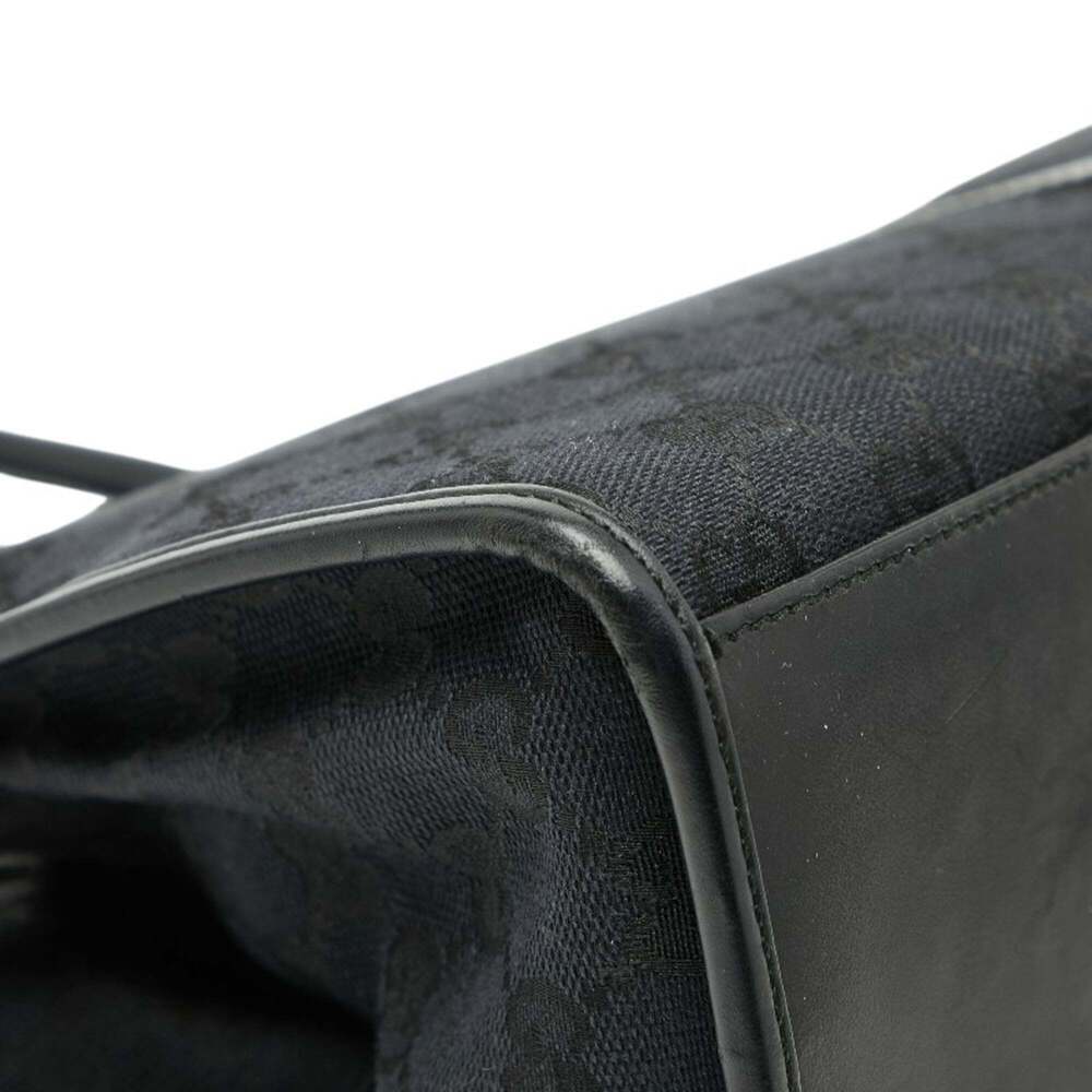 GUCCI Authentic Black Leather Jackie Shoulder Bag - Picture 7 of 10